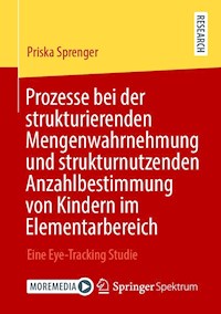 Prozesse bei der strukturierenden Mengenwahrnehmung und strukturnutzenden Anzahlbestimmung von Kindern im Elementarbereich - Priska Sprenger - E-Book