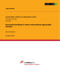 Personalcontrolling in einem international agierenden Konzern - Tobias Morath - E-Book