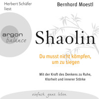 Shaolin - Du musst nicht kämpfen, um zu siegen  (Gekürzte Fassung) - Bernhard Moestl - Hörbuch