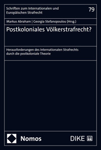 Postkoloniales Völkerstrafrecht? -  - kostenlos E-Book