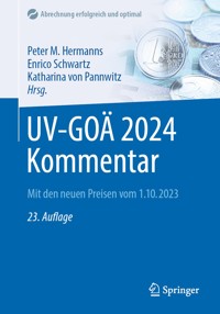 UV-GOÄ 2024 Kommentar -  - E-Book