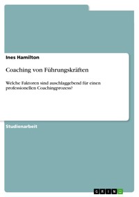 Coaching von Führungskräften - Ines Hamilton - E-Book