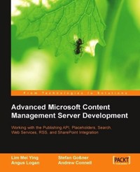 Advanced Microsoft Content Management Server Development - Stefan Gossner - E-Book