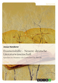 Examenshilfe - Neuere deutsche Literaturwissenschaft - Josua Handerer - E-Book