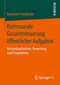 Kommunale Gesamtsteuerung öffentlicher Aufgaben - Benjamin Friedländer - E-Book