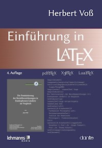 Einführung in LaTeX - Herbert Voß - E-Book
