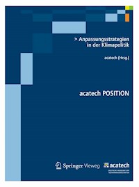Anpassungsstrategien in der Klimapolitik -  - E-Book