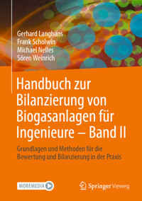 Handbuch zur Bilanzierung von Biogasanlagen für Ingenieure - Band II - Gerhard Langhans - E-Book