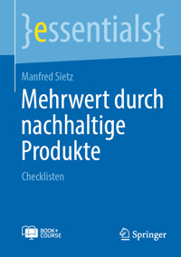 Mehrwert durch nachhaltige Produkte - Manfred Sietz - E-Book