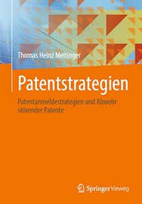 Patentstrategien - Thomas Heinz Meitinger - E-Book