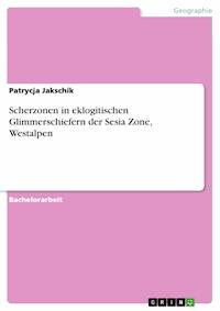 Scherzonen in eklogitischen Glimmerschiefern der Sesia Zone, Westalpen - Patrycja Jakschik - E-Book