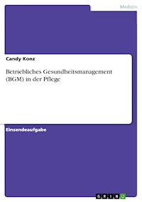 Betriebliches Gesundheitsmanagement (BGM) in der Pflege - Candy Konz - E-Book