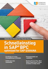 Schnelleinstieg in SAP BPC optimized for SAP S/4HANA - Reynaldo Konrad - E-Book
