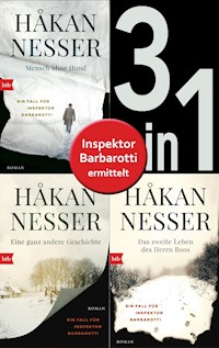 Die Gunnar Barbarotti-Reihe Band 1 bis 3 (3in1-Bundle): Mensch ohne Hund/Eine ganz andere Geschichte/Das zweite Leben des Herrn Roos - Håkan Nesser - E-Book