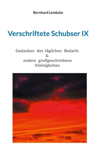 Verschriftete Schubser IX - Bernhard Lembcke - E-Book