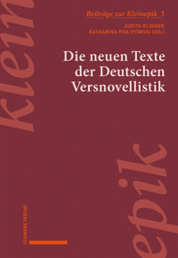 Die neuen Texte der Deutschen Versnovellistik -  - E-Book