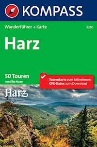Kompass Wanderführer Harz -  - E-Book