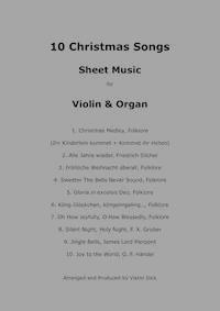 10 Christmas Songs (Violin & Organ) - Viktor Dick - E-Book