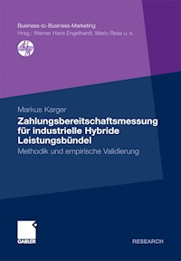 Zahlungsbereitschaftsmessung für industrielle Hybride Leistungsbündel - Markus Kaltenborn - E-Book