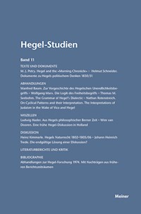 Hegel-Studien Band 11 -  - E-Book