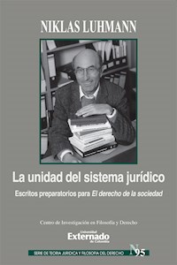 La unidad del sistema jurídico - Niklas Luhmann - E-Book