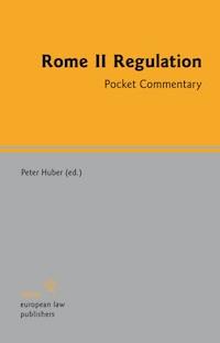 Rome II Regulation -  - E-Book