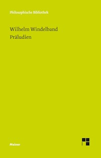 Präludien - Wilhelm Windelband - E-Book