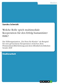Welche Rolle spielt multimediale Kooperation für den Erfolg humanitärer Hilfe? - Sandra  Schmidt - E-Book