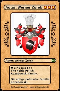 The noble Polish Kozubowski family. Die adlige polnische Familie Kozubowski. - Werner Zurek - E-Book