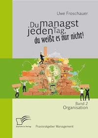 Du managst jeden Tag, du weißt es nur nicht – Praxisratgeber Management: Band 2 Organisation - Uwe Froschauer - E-Book
