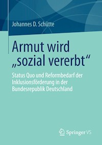Armut wird „sozial vererbt“ - Johannes D. Schütte - E-Book