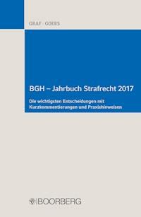 BGH – Jahrbuch Strafrecht 2017 - Jürgen-Peter Graf - E-Book