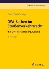 OWi-Sachen im Straßenverkehrsrecht - Wolf-Dieter Beck - E-Book