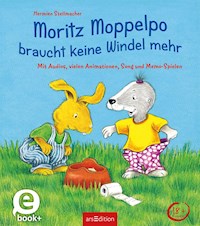 Moritz Moppelpo braucht keine Windel mehr (Enhanced E-Book) - Hermien Stellmacher - E-Book
