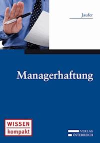 Managerhaftung - Clemens Jaufer - E-Book