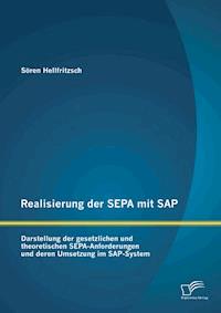Realisierung der SEPA mit SAP: Darstellung der gesetzlichen und theoretischen SEPA-Anforderungen und deren Umsetzung im SAP-System - Sören Hellfritzsch - E-Book