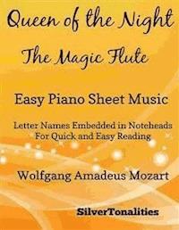 Queen of the Night Magic Flute Easy Piano Sheet Music - SilverTonalities - E-Book