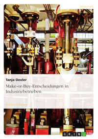 Make-or-Buy-Entscheidungen in Industriebetrieben - Tanja Oexler - E-Book