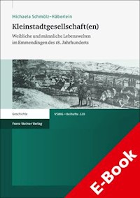 Kleinstadtgesellschaft(en) - Michaela Schmölz-Häberlein - E-Book