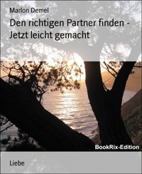 Den richtigen Partner finden - Jetzt leicht gemacht - Marlon Demel - E-Book