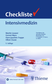 Checkliste Intensivmedizin -  - E-Book