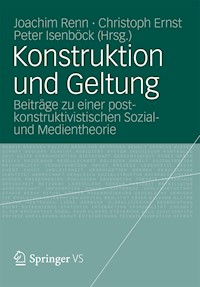 Konstruktion und Geltung -  - E-Book