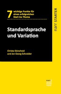 Standardsprache und Variation - Christa Dürscheid - E-Book