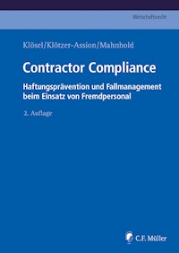 Contractor Compliance - Daniel Klösel - E-Book