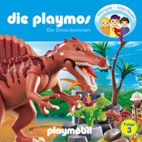 Die Playmos - Das Original Playmobil Hörspiel, Folge 3: Die Dinos kommen - Simon X. Rost - Hörbuch