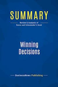 Summary: Winning Decisions - BusinessNews Publishing - E-Book