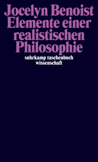 Elemente einer realistischen Philosophie - Jocelyn Benoist - E-Book