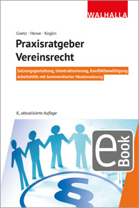 Praxisratgeber Vereinsrecht - Michael Goetz - E-Book