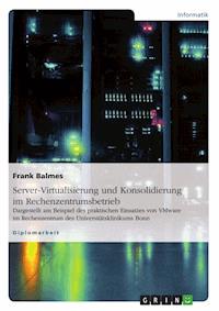 Server-Virtualisierung und Konsolidierung im Rechenzentrumsbetrieb - Frank Balmes - E-Book