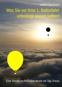 Was Sie vor Ihrer 1. Ballonfahrt unbedingt wissen sollten! - Volker Löschhorn - E-Book